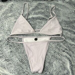 Basic Swim Club Violet Bikini - L